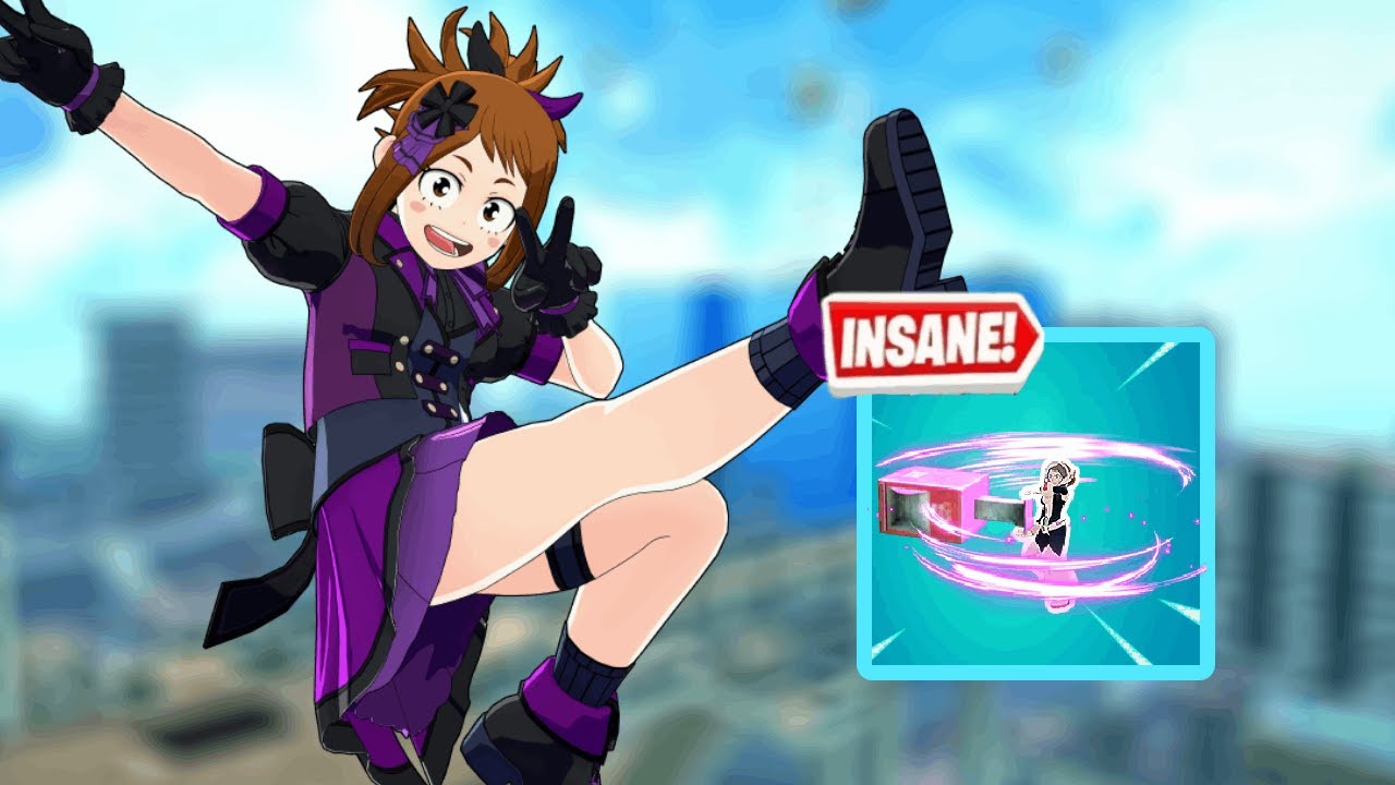 High Kill Ochaco Uraraka Ranked Gameplay My Hero Ultra Rumble | MHUR