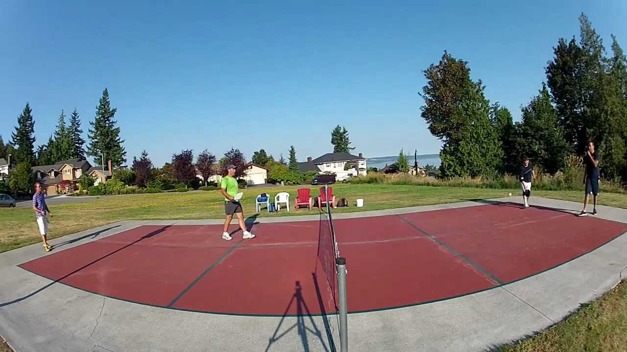 Erne Perry-Rick Young vs. Marvin Oakrum-Brett Raymond (2)  Pickleball HD