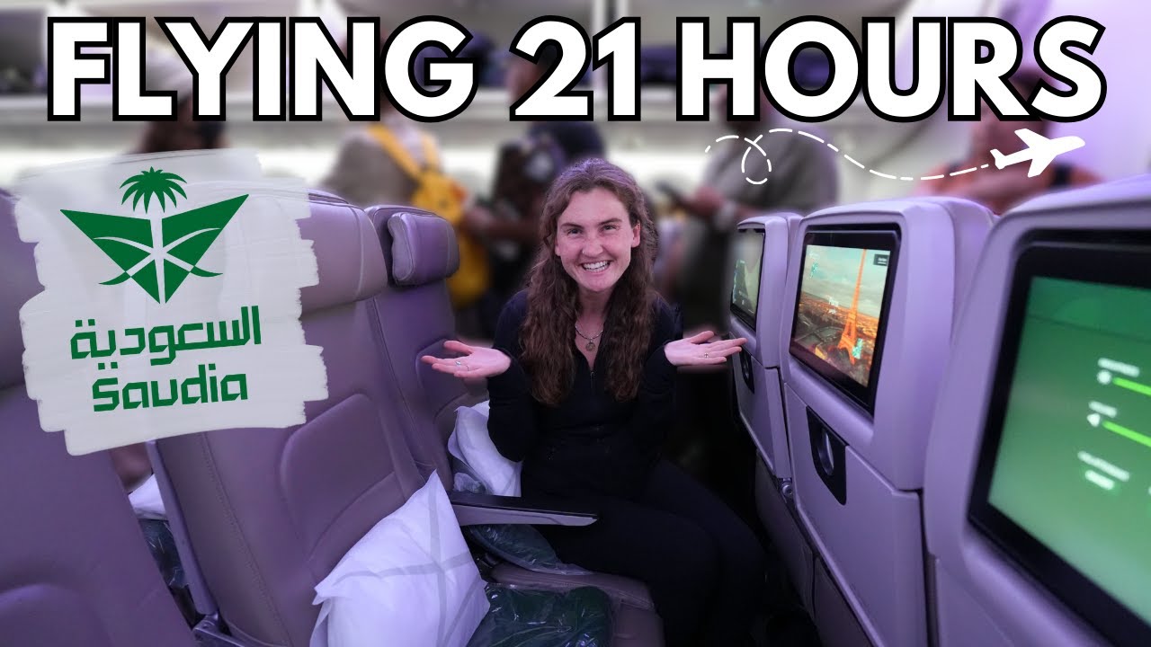 Is SAUDIA AIRLINES Any Good? | Cheapest LUXURY Economy Flight Around the World