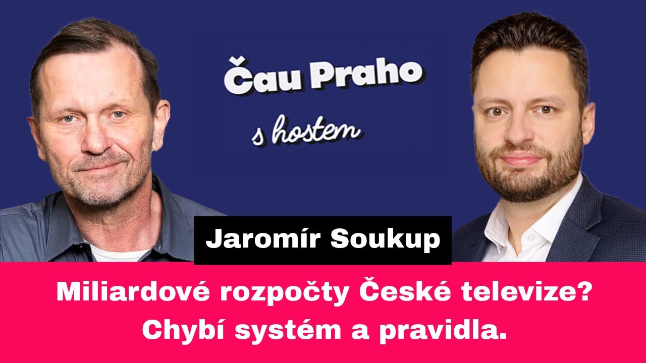 Miliardové rozpočty České televize? Chybí systém a pravidla. A co říká na poplatky? | Jaromír Soukup