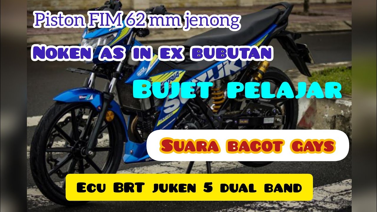 SATRIA FU FI 150 INJEKSI PISTON FIM 62MM JENONG || NOKEN AS BUBUTAN daily lighter knight Fu fi