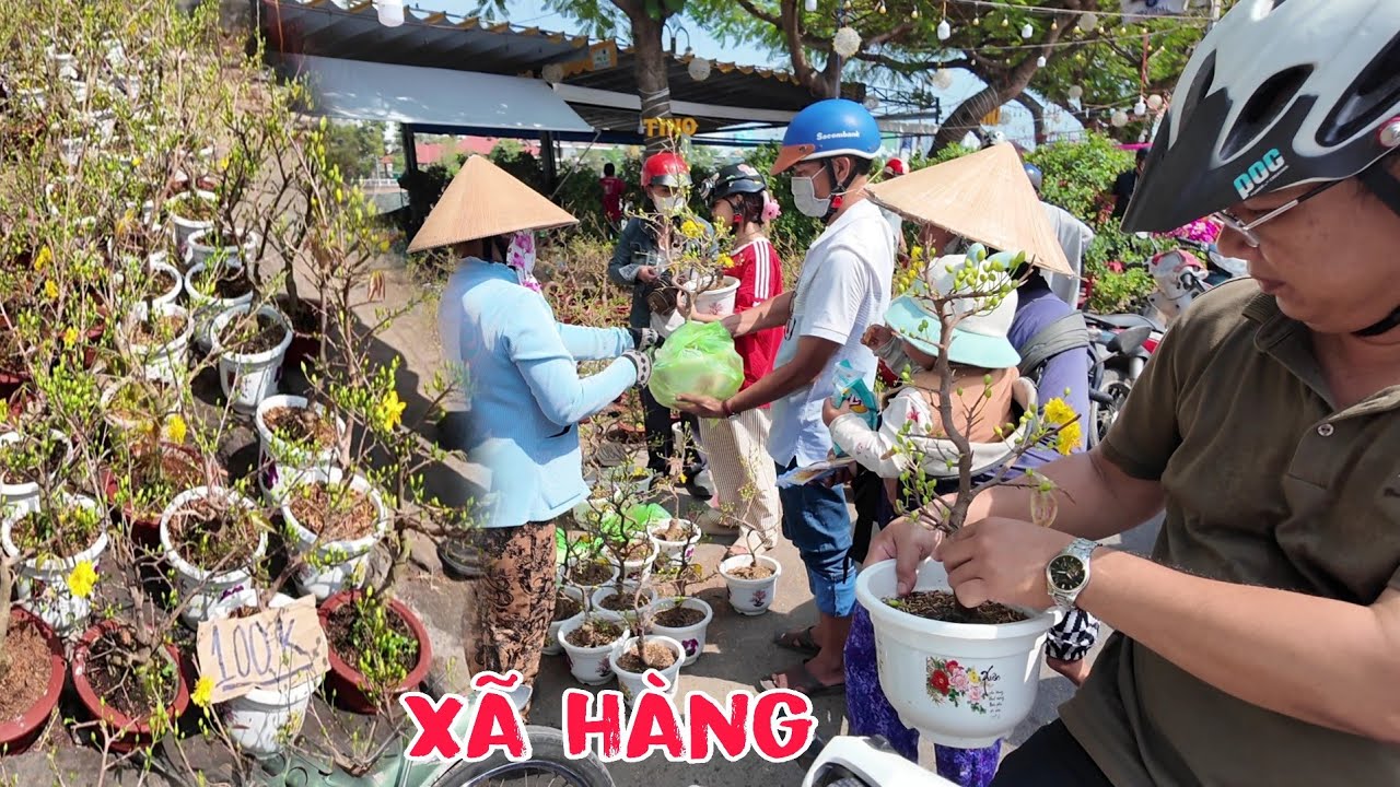 Xã hàng giá rẻ về quê ăn Tết 