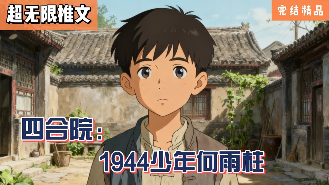 完结《四合院》柱子醒醒，醒醒，该上学去了。那个人挺着大肚子叫着。怎么就醉了然后磕了一下，醒来就到了一个陌生的世界。记忆瞬间在脑袋里像炸了一样，何雨柱，九岁了。...#历史#武俠 #重生文#四合院