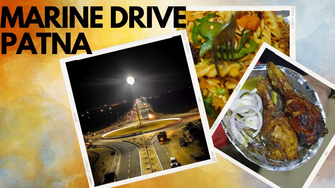 MARINE DRIVE PATNA ll GANGA PATH WAY ll SHANKI MEHTA II 4K video
