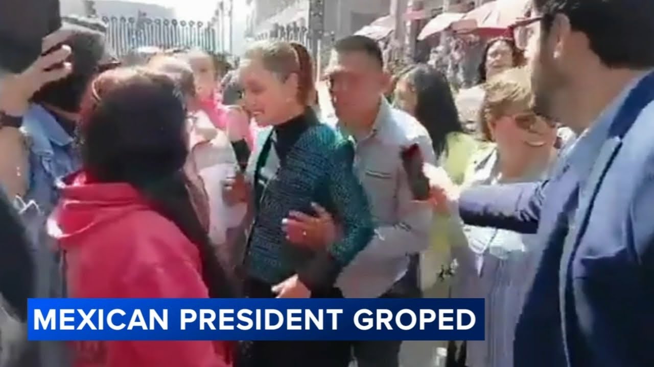 Mexico President Claudia Sheinbaum presses charges after street groping incident
