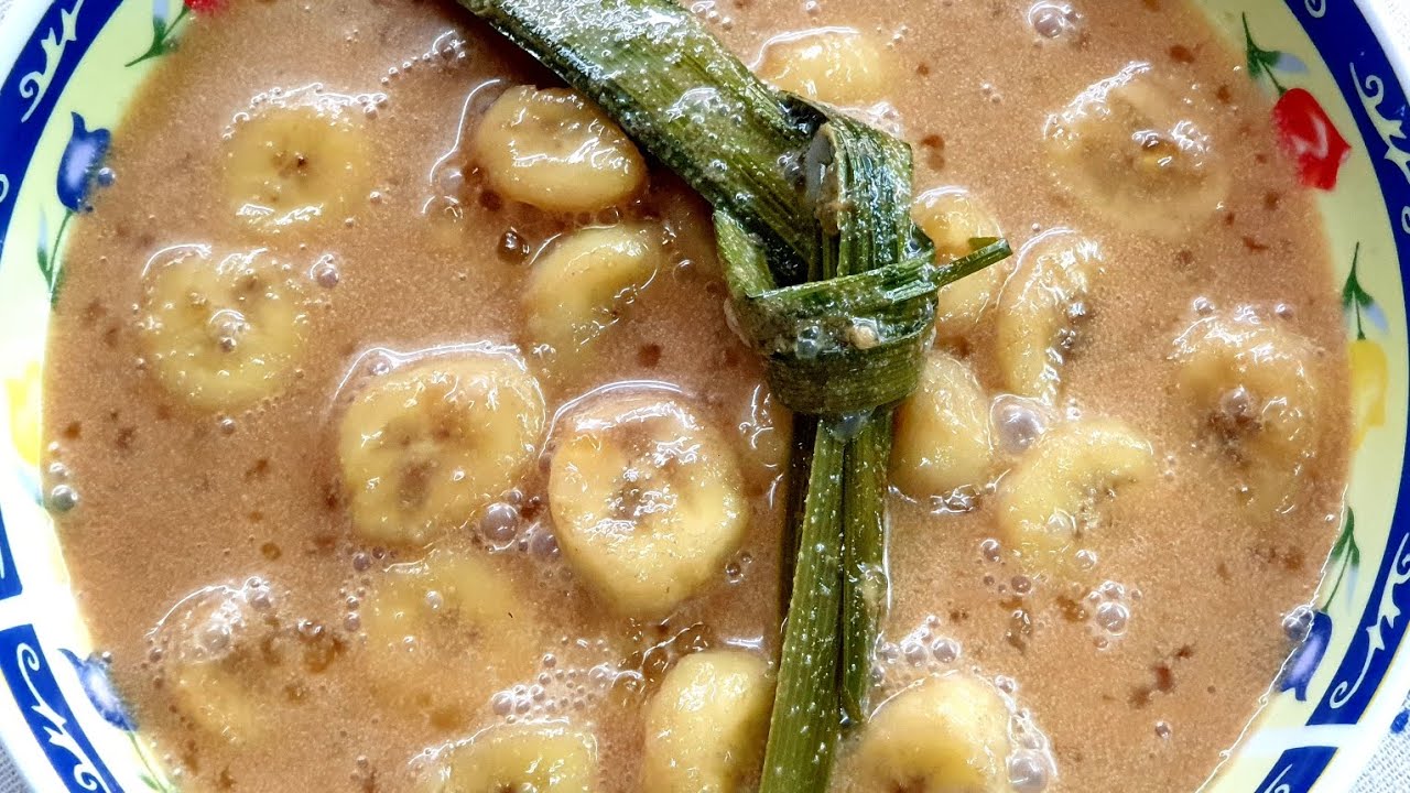 CARA BUAT PENGAT PISANG YANG MUDAH DAN SEDAP!!