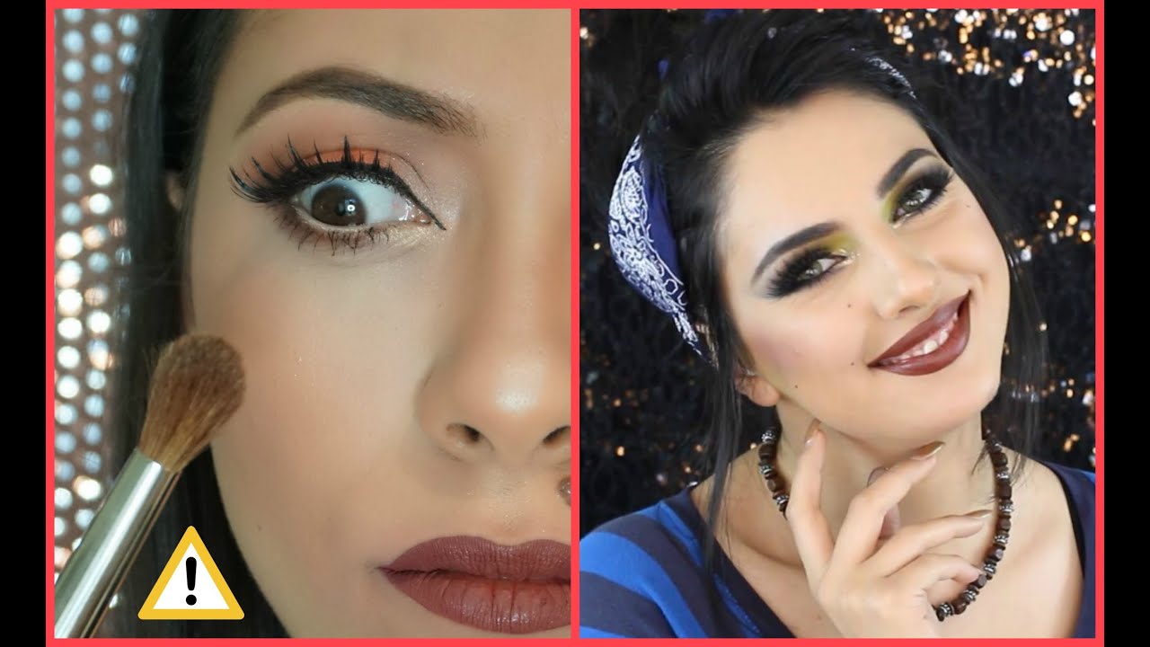 تحدي عمل مكياج بدون استخدام الفرش ❣ مع كريستينا ❣