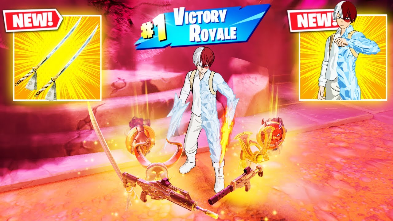 SHOTO TODOROKI vs NEW 3 MEDALLIONS & MYTHIC’S CHALLENGE ( NEW! FORTNITE CHAPTER 6 )