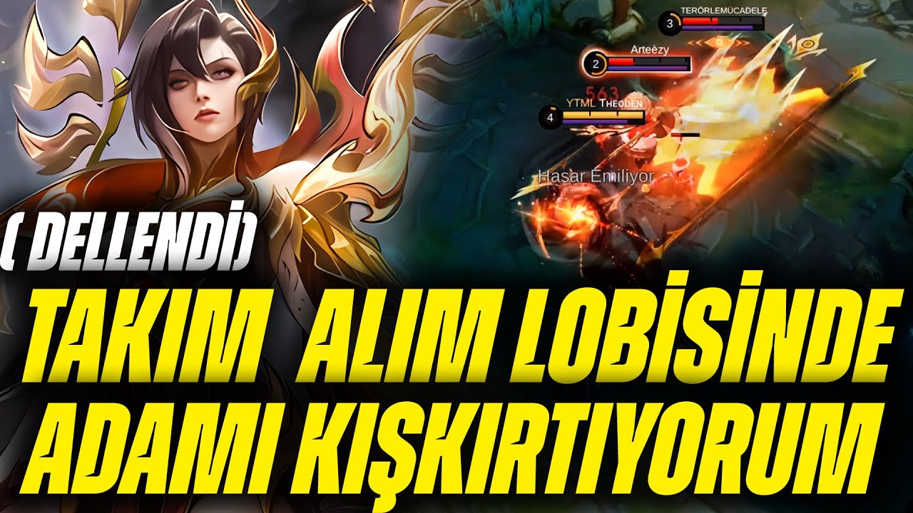 TAKIMA ALIM LOBİSİNE GİRİP ADAMI KIŞKIRTIP MAÇI TAŞIDIM #5 - ÇOK KOMİK ADAMLAR DENK GELDİ - MLBB