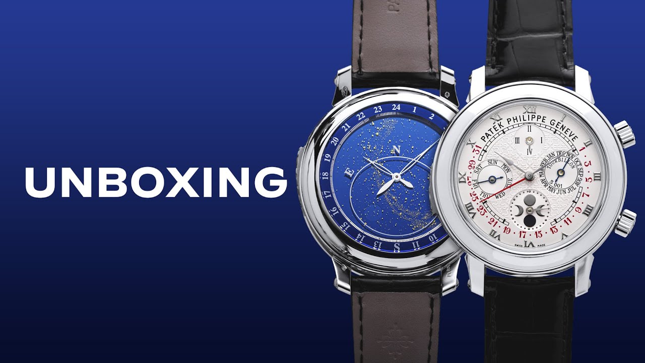 Unboxing A $3,200,000 Watch - Patek Philippe Sky Moon Tourbillon 5002P-001 Patek Philippe Unboxing