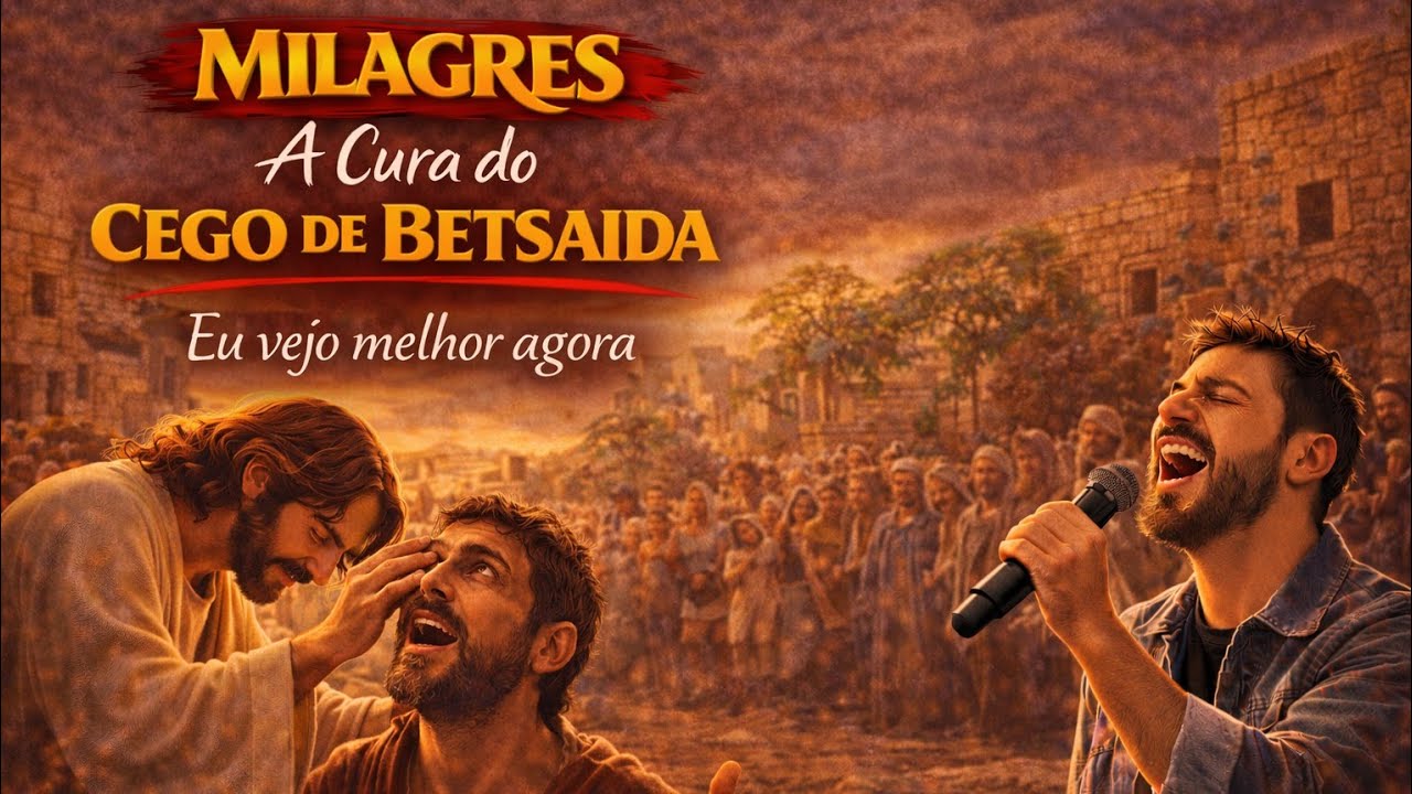 A Cura do Cego de Betsaida | Eu Vejo Melhor Agora (Worship Profético 2026)