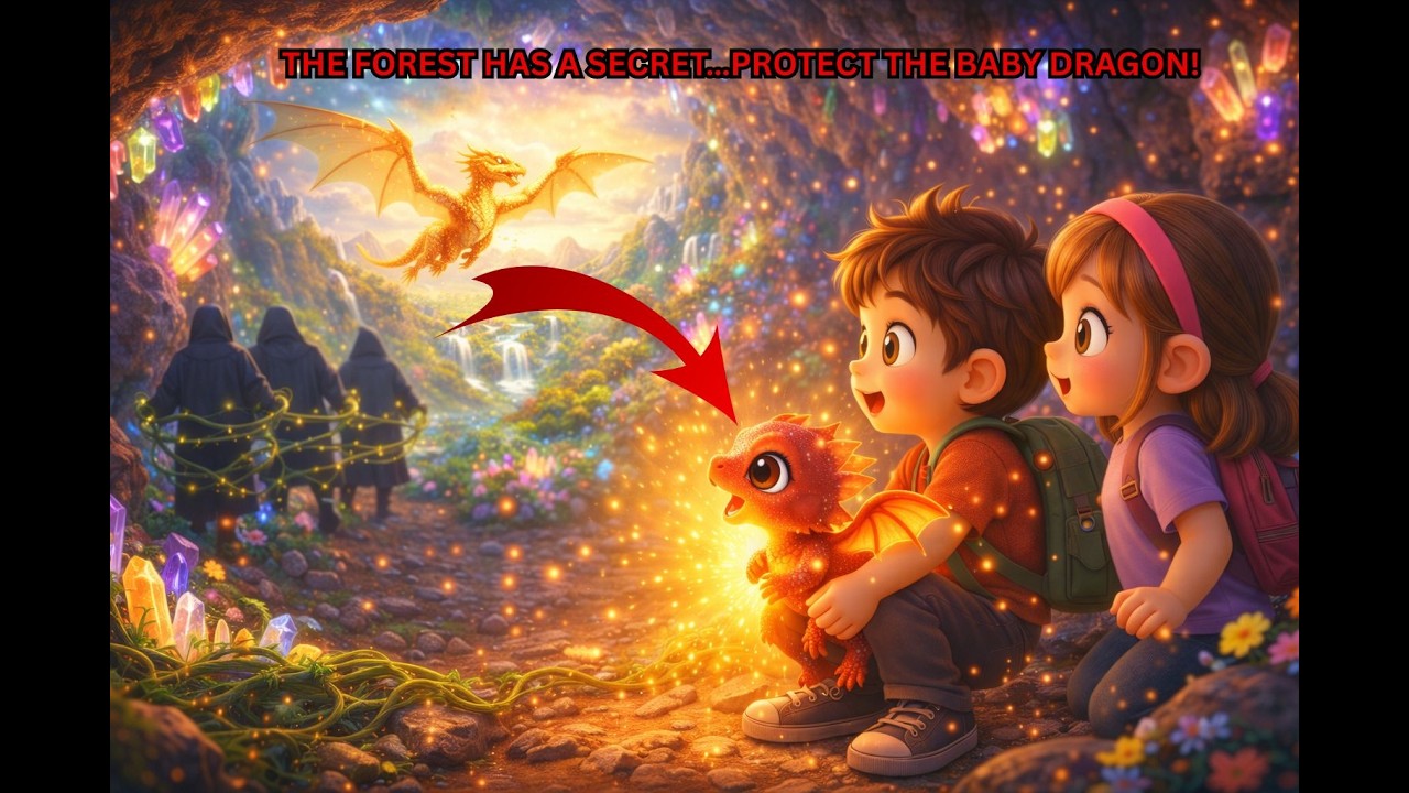 The Last Dragon Egg 🐉 | Two Kids Discover a Magical Secret in Rainbow Forest!