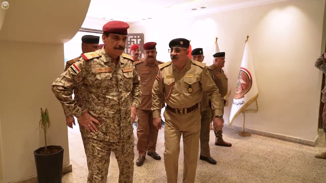 رئيس أركان الجيش يتفقد مديرية المعدات الفنية والدائرة القانونية