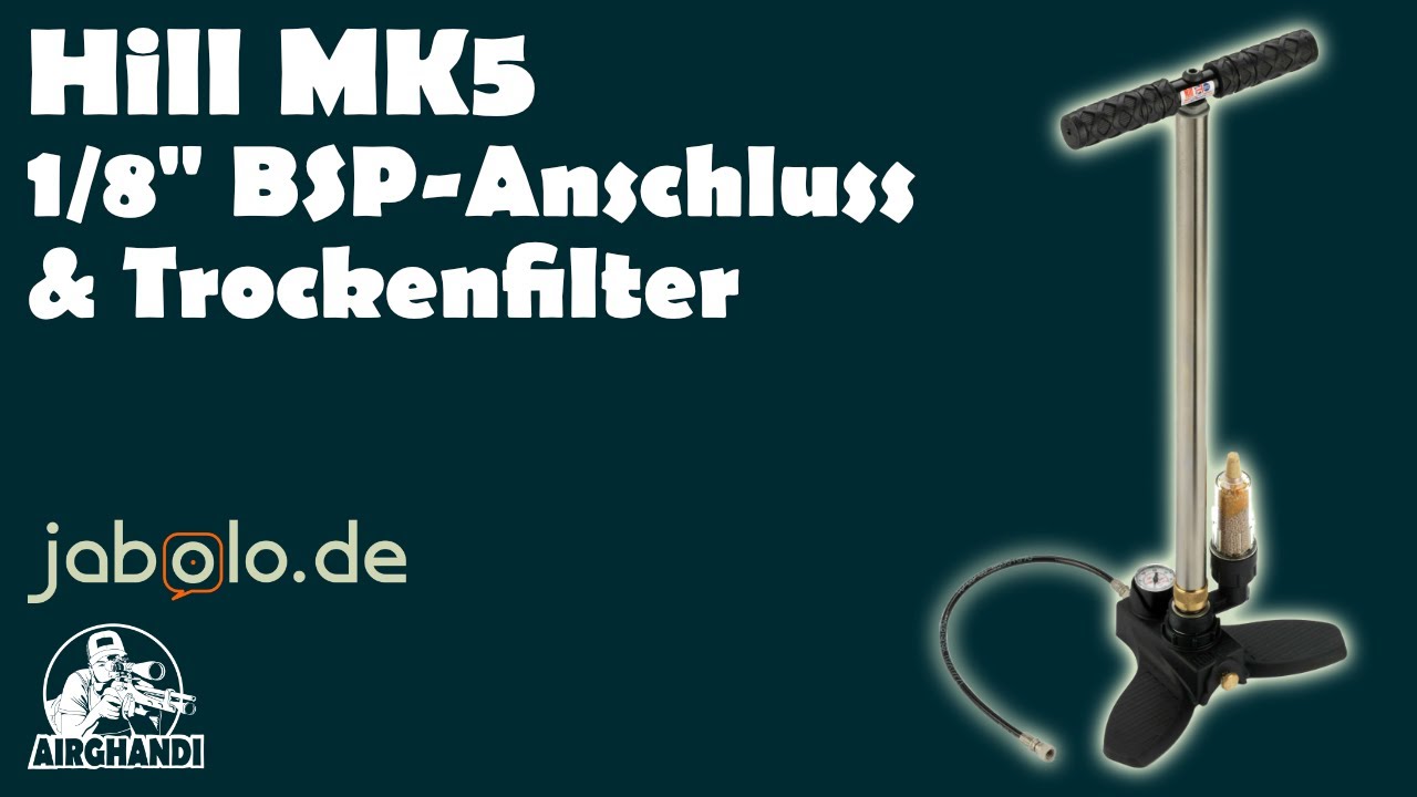 Produktvorstellung Hill MK5 Pressluftpumpe (30234)