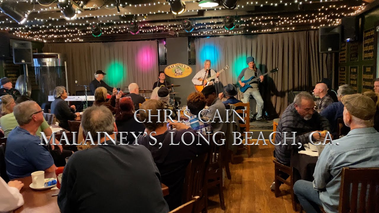 CHRIS CAIN, MALAINEY’S, LONG BEACH, CA.
