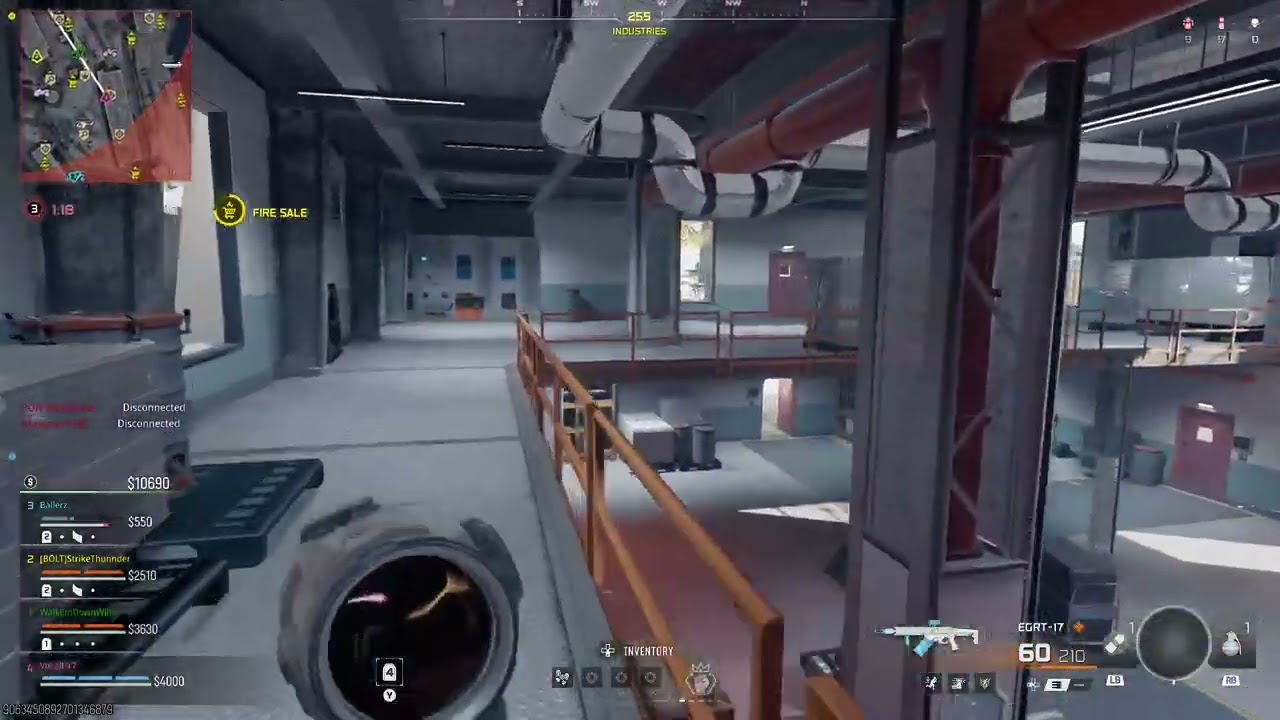 Playing warzone 