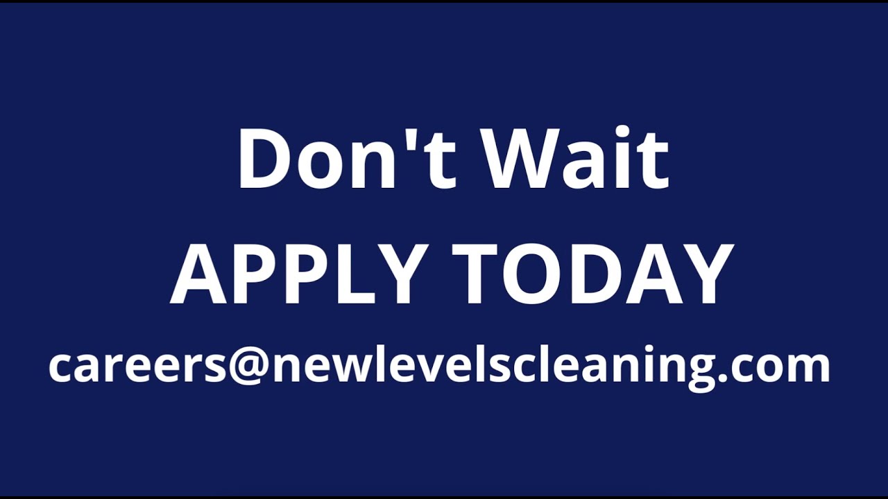 Become a Cleaning Tech in NYC TODAY!