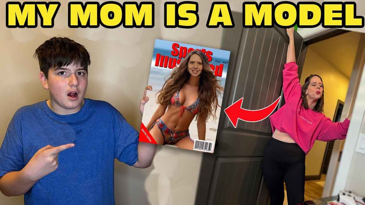 Kid Temper Tantrum Finds Out His Mom Was A Swimsuit Model! [Original]