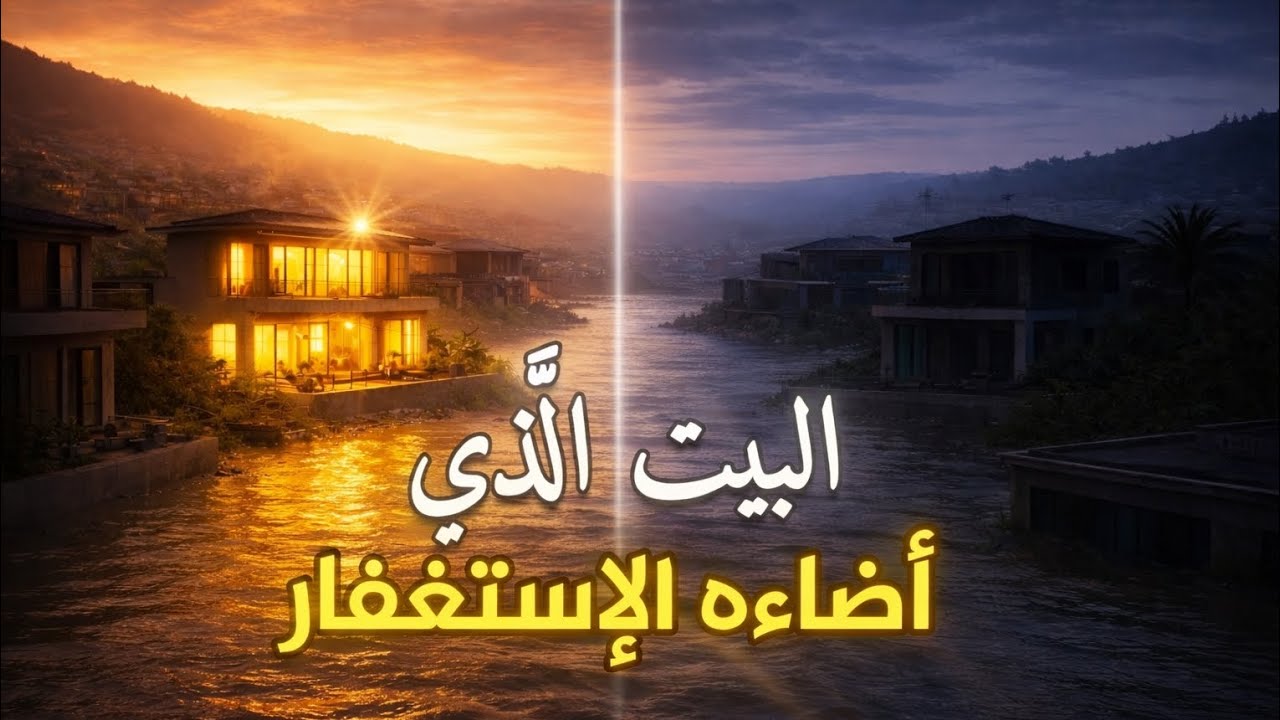 ٢٣🌺/سرّ النور في ذلك البيت لم يكن الكهرباء… بل المستغفِرة! فلما خرجت انطفأ