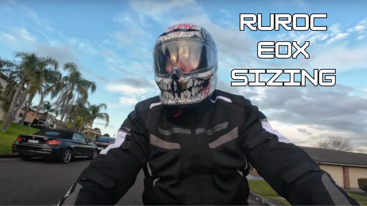 Ruroc EOX sizing