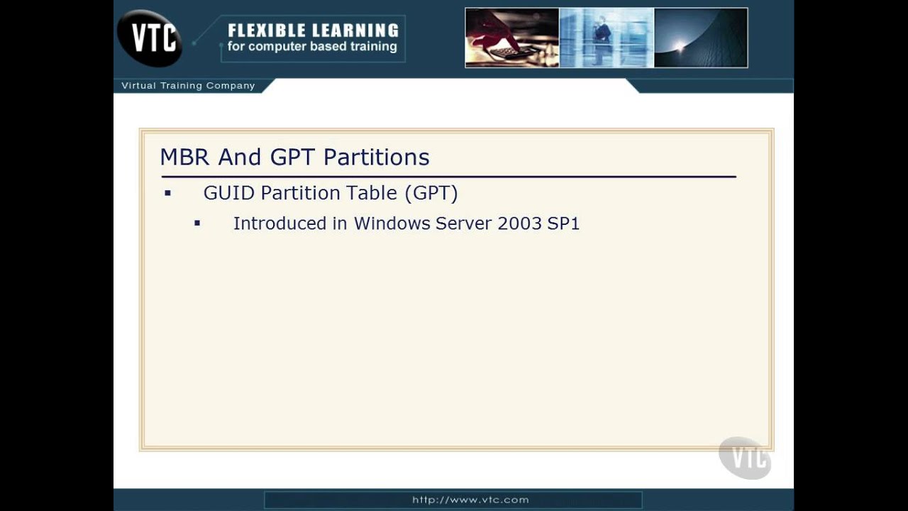 19 MBR and GPT Partitions