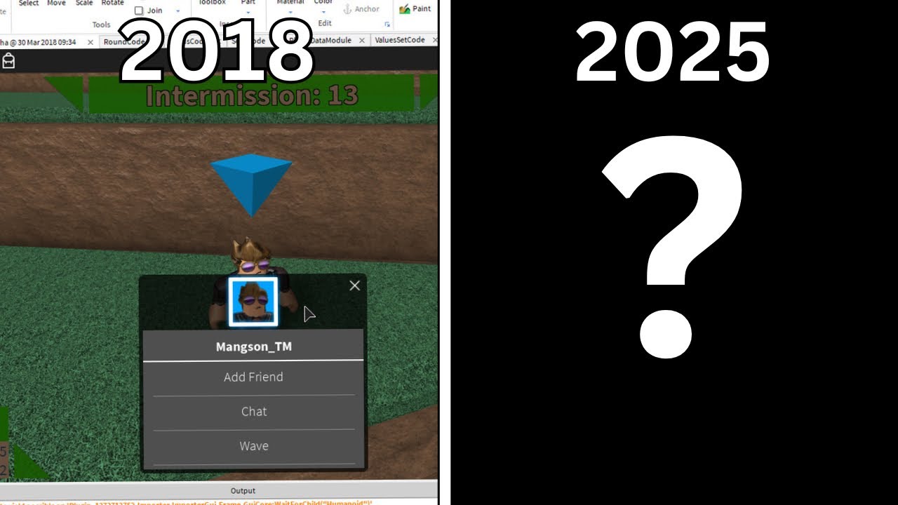 I Recoded my 7 yr old Roblox Game