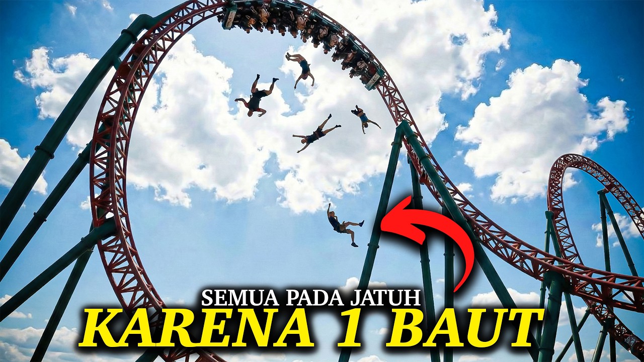 TRAGEDI TERJADI KARENA 1 BAUT!! Inilah 8 Kecelakaan Roller Coaster yang Sampai Mengambil Korban Jiwa