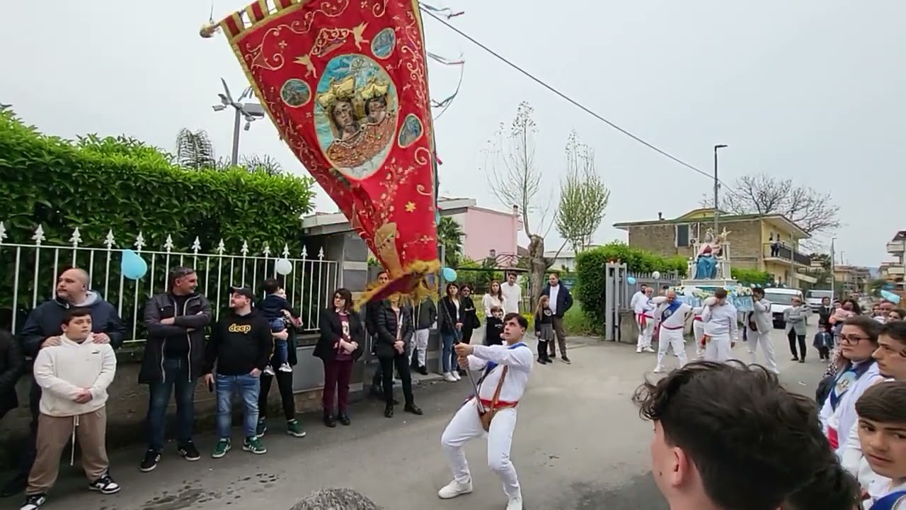 Funzione Associazione Maria dell' Arco Battenti di San Gennaro Vesuviano in via Catalano 2025