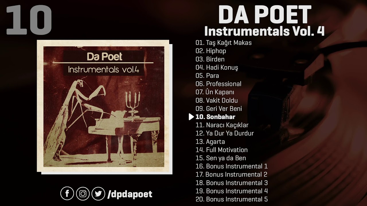 Da Poet - Sonbahar | Instrumentals Vol. 4 (Official Audio)