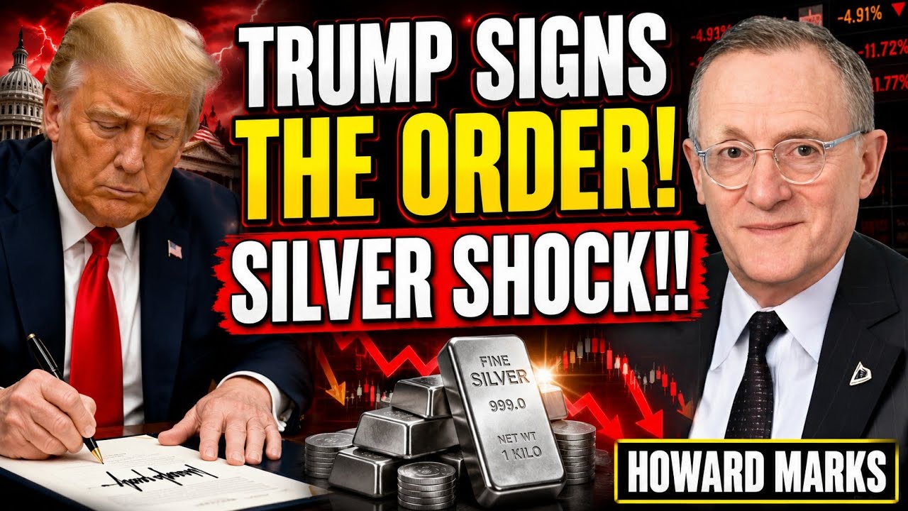 THIS WILL HAPPEN TO SILVER NOW! TRUMP SIGNS THE ORDER | HOWARD MARKS WARNING | SILVER PRICE UPDATE