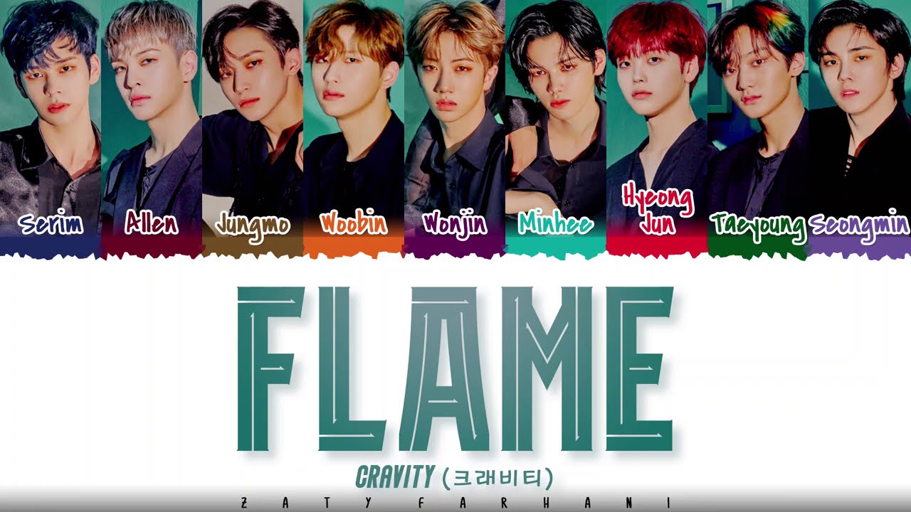 CRAVITY &ndash; 'FLAME' Lyrics [Color Coded_Han_Rom_Eng]