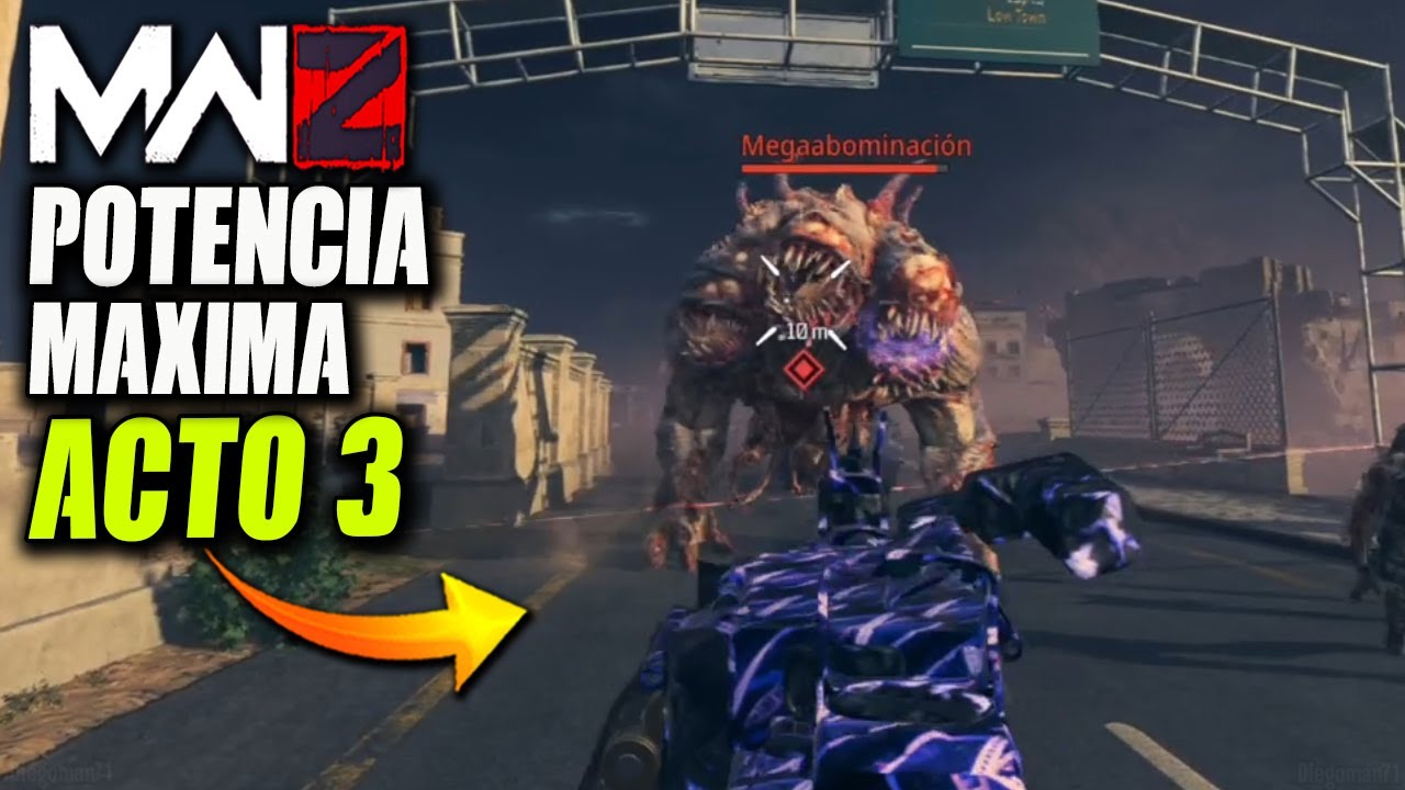 MAXIMA POTENCIA DE FUEGO❗- ACTO 3 - NIVEL 2 - ZOMBIES MODERN WARFARE 3 | MWZ |