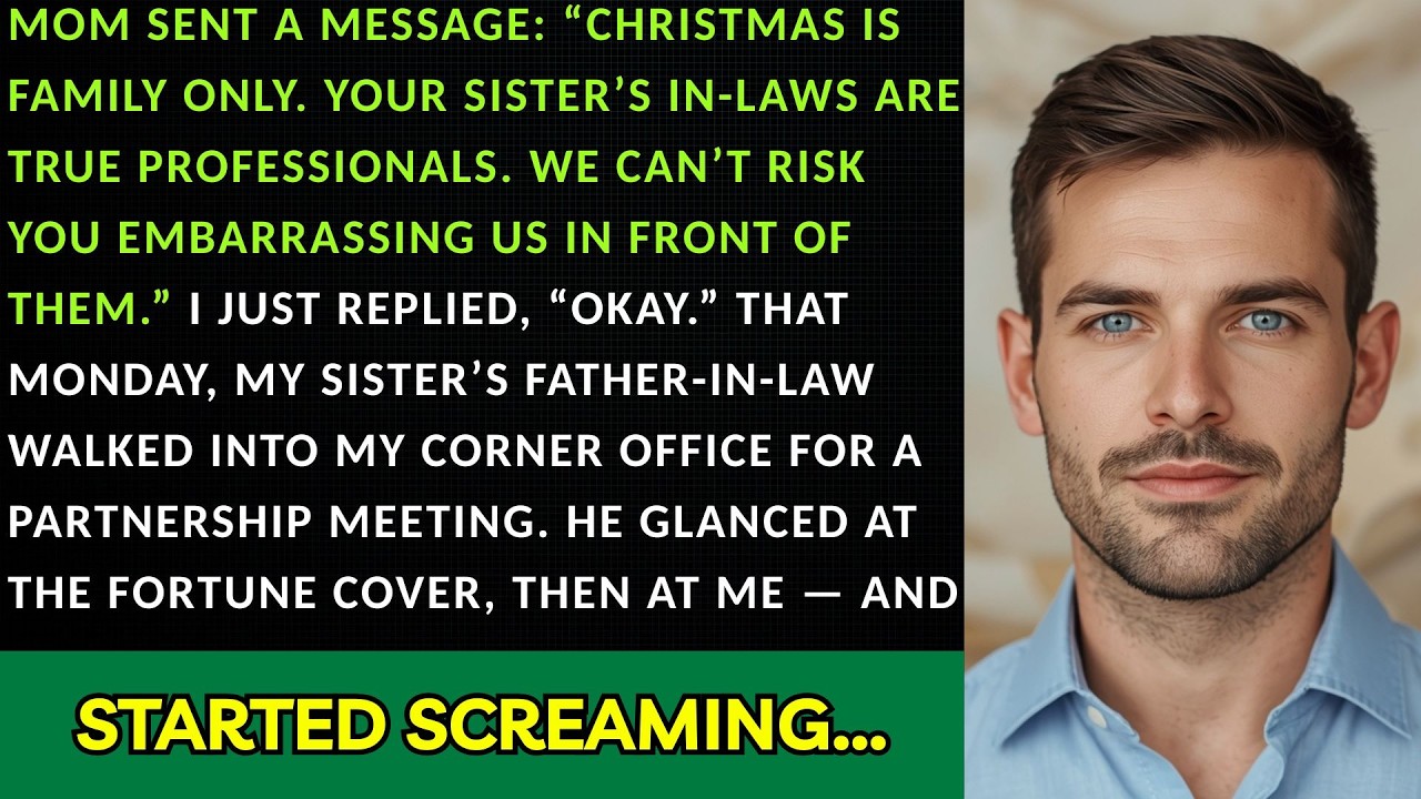 Mom Sent A Message Saying, “Don’t Come To Christmas — Your Sisters-In-Law Are Family Now.” Next Day