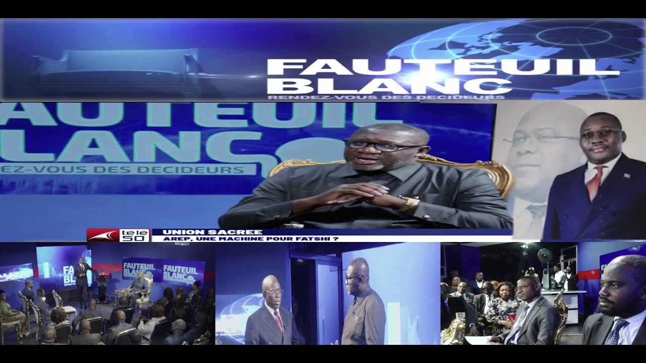 FAUTEUIL BLANC INTEGRALE / UNION SACREE : AREP, UNE MACHINE POUR FATSHI ?