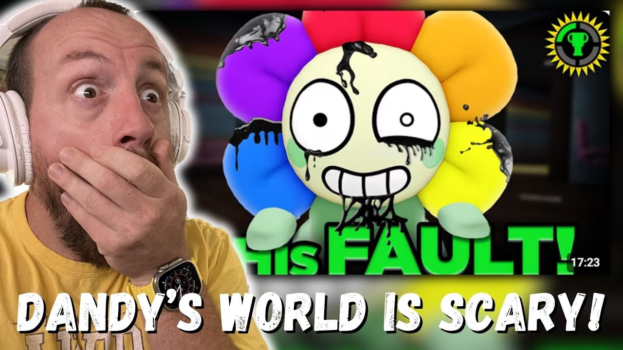 DANDY'S WORLD IS SCARY!!! Game Theory: The LORE of Dandy's World Explained (REACTION!!!)
