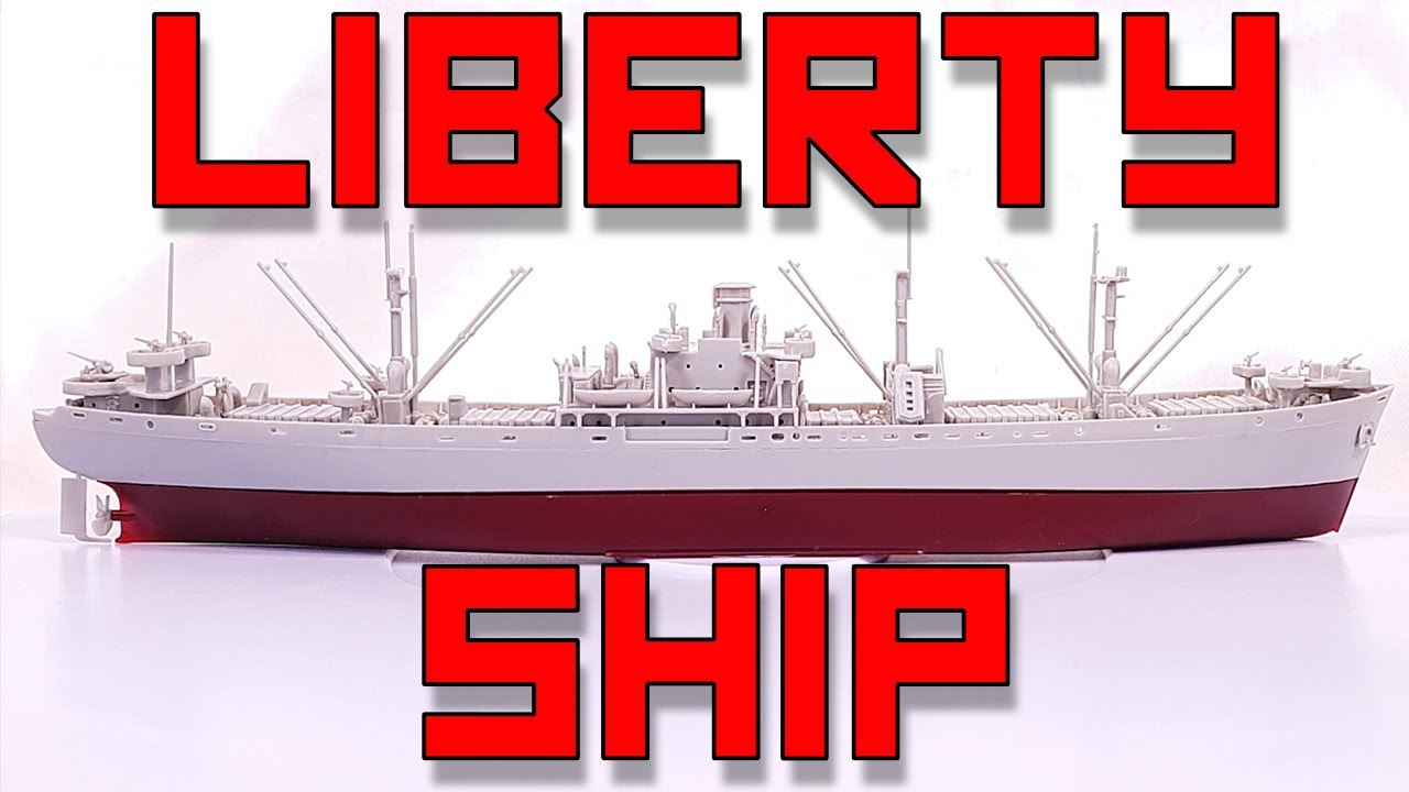 Trumpeter Liberty Ship SS John W Brown [1:700]