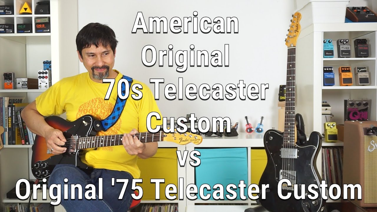 Fender American Original 70s Telecaster Custom: Better than a vintage 70s Telecaster Custom?