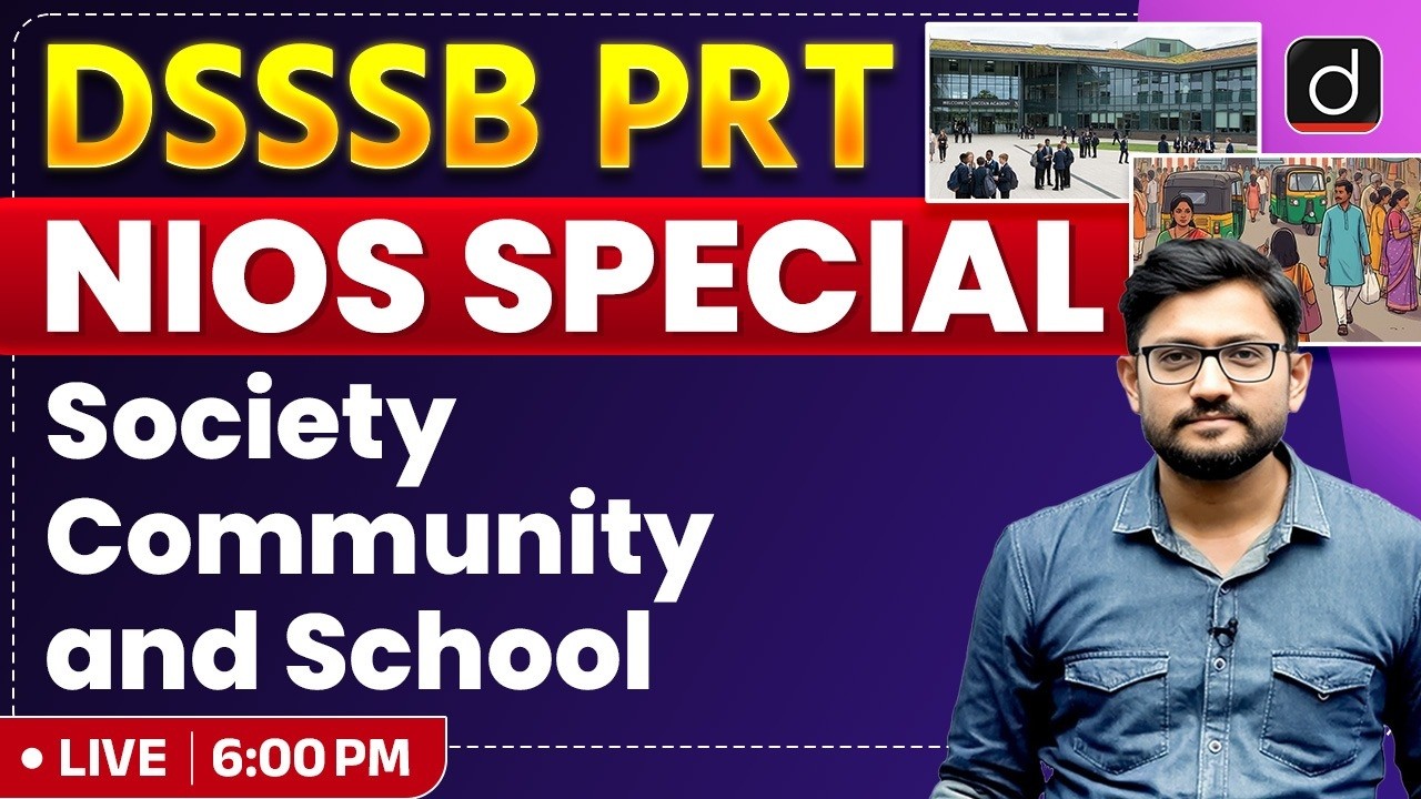 DSSSB PRT | NIOS Special | Complete Preparation | Drishti Teaching Exam
