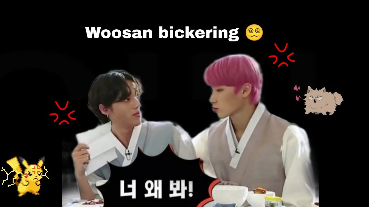 woosan bickering 😵‍💫 [Ateez]