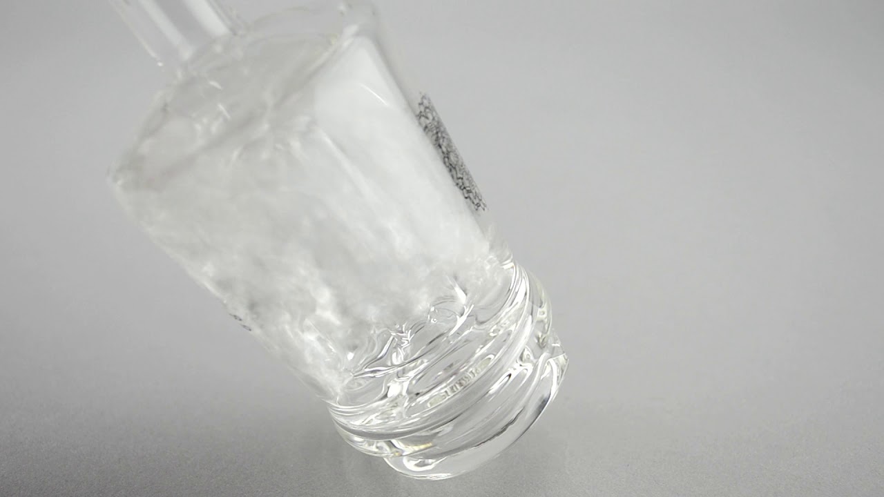 iDab Glass Hennessy Bottle Peak Attachment Bubbler