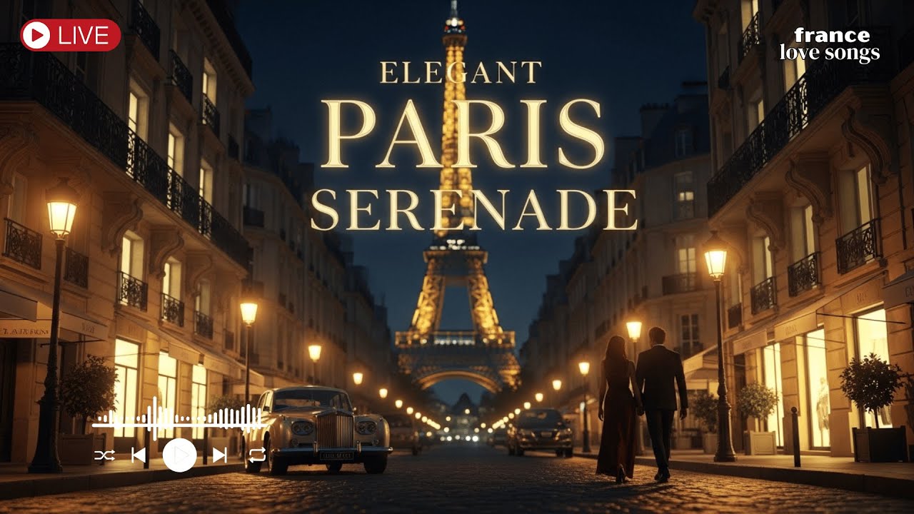 Elegant Paris Serenade 🎻 Classic & Romantic French Chanson