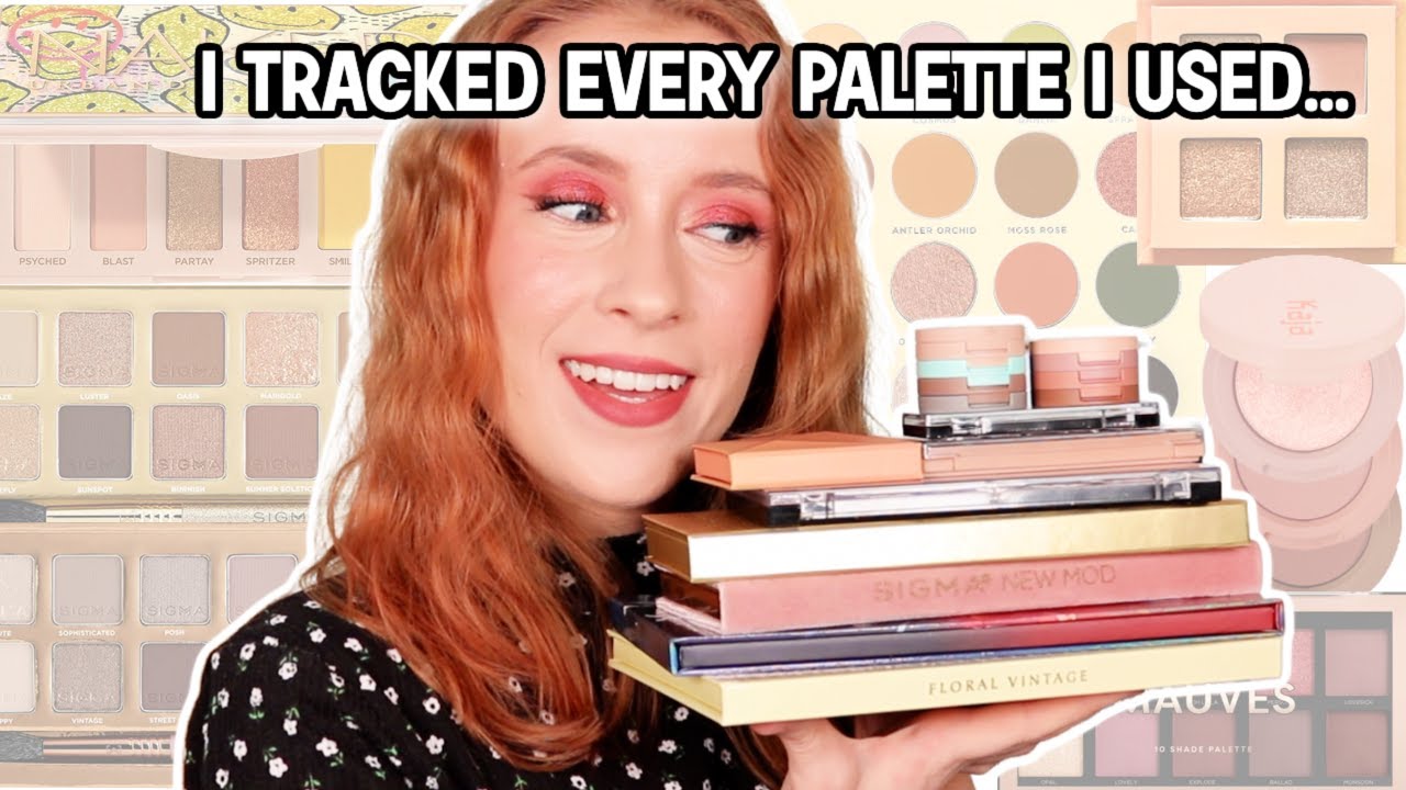Which Palettes Do I ACTUALLY USE? [february 2023 palette roundup]