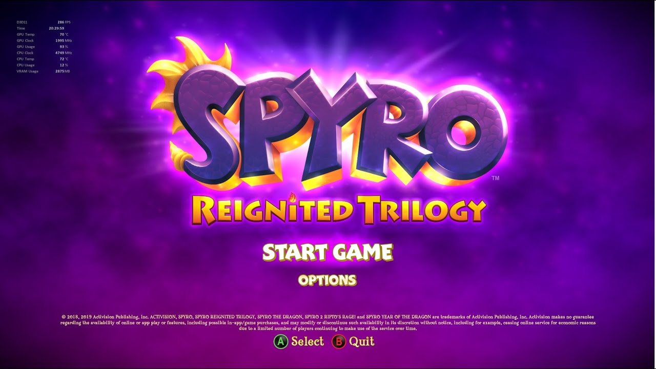 Spyro 2019 года Remake прохождение Часть 5 [ Ryzen 9 5950X | RTX 3080 TI ]