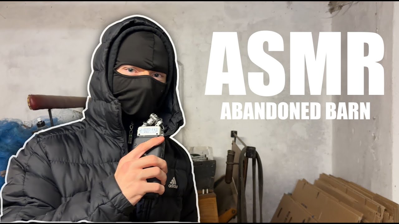 ASMR in an Abandoned Barn *storm*