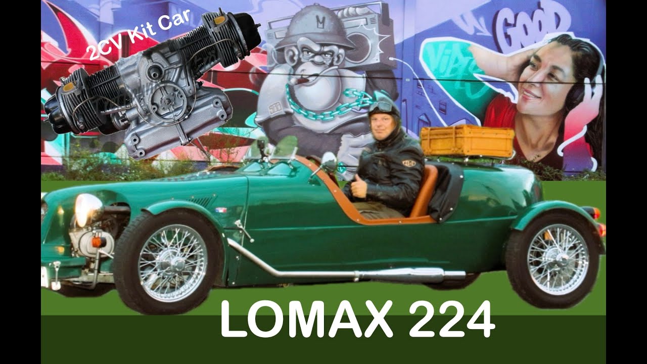Citroen Lomax 224 (2 Zylinder 2 Sitze  4 Räder ) Kit Car 2CV Umbau