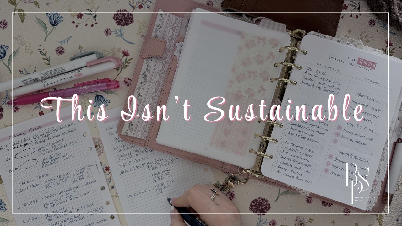 When Success Isn’t Sustainable Anymore | February Reset