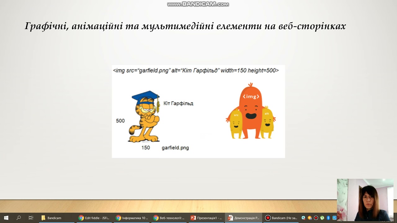 Графічні, анімаційні та мультимедійні елементи на веб-сторінках HTML 10 кл( КЗЗСО №2  Стахі В. С.)
