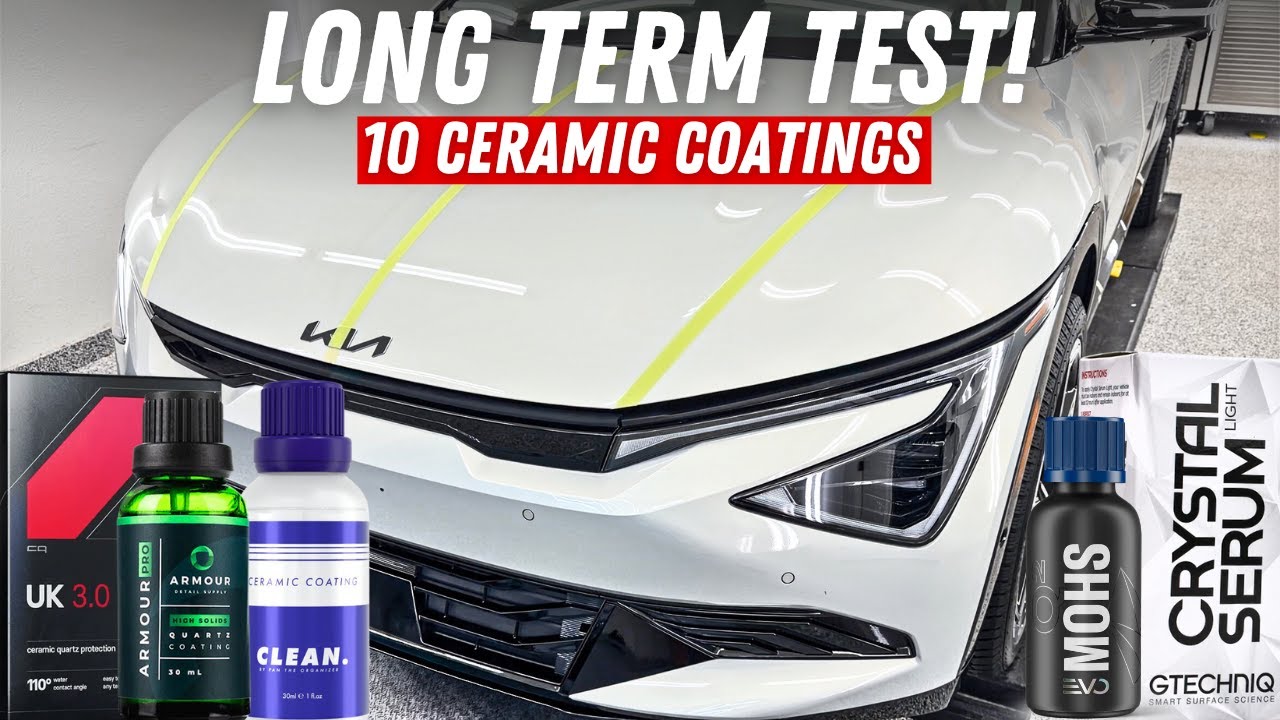 I Installed 10 Ceramic Coatings On One Car (Long-Term Test)