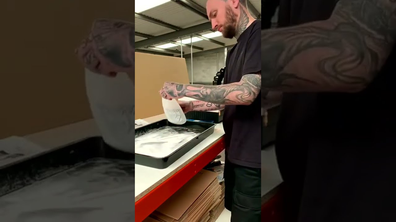 Direct to Film (DTF) printing - tutorial video how to print a t shirt using DTF transfer method.