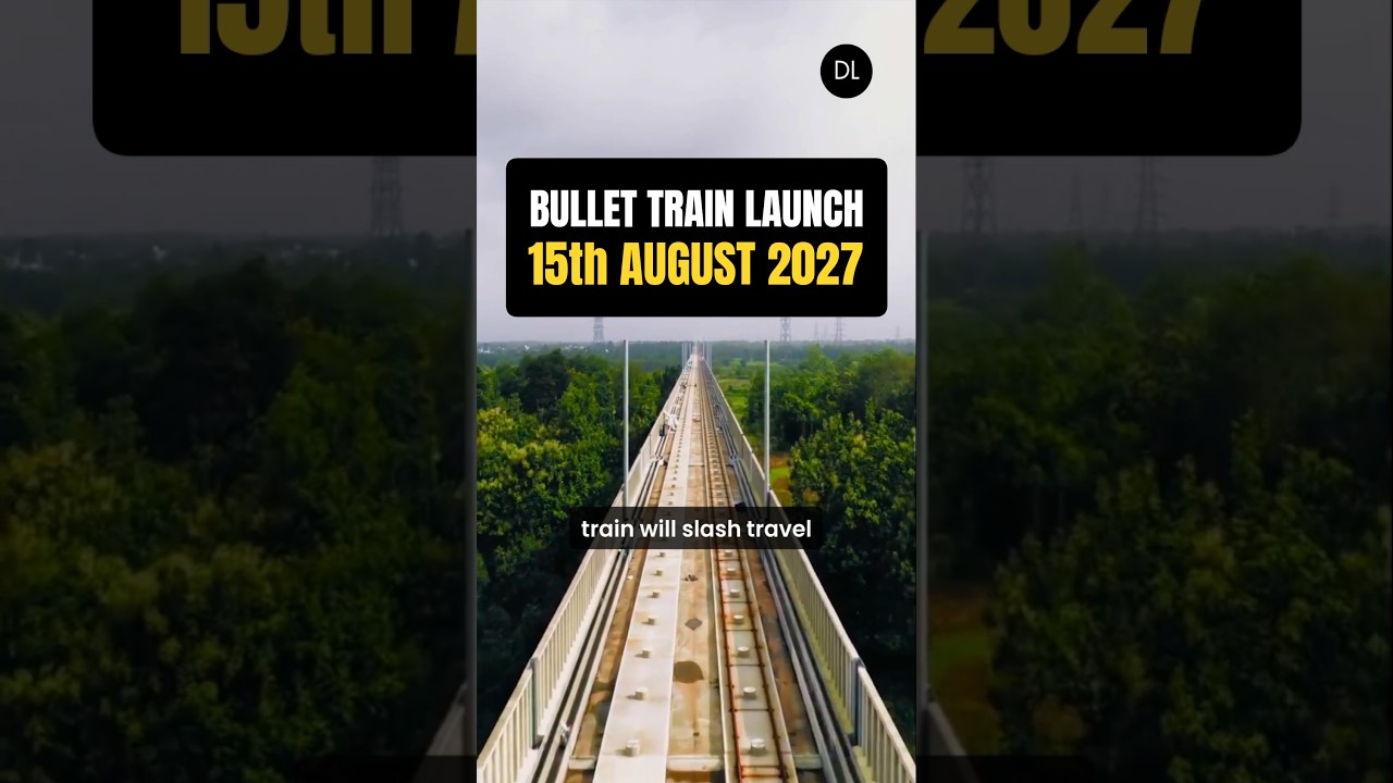 India&rsquo;s First Bullet Train Explained | Mumbai Ahmedabad Bullet Train Update!